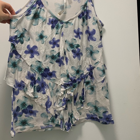 Lauren Conrad Floral Tank Top - Picture 2 of 9